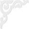 Ekena Millwork Rotherham Architectural Grade PVC Bracket, 5/8"W X 22"D X 22"H BKTP01X22X22RO - alternate 4